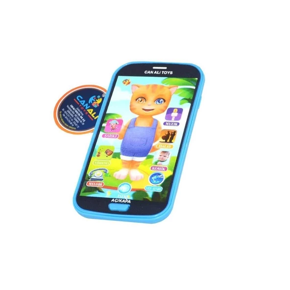 Can Ali Toys Eğitici & Öğretici Whirly Kedili Oyuncak Telefon - 5