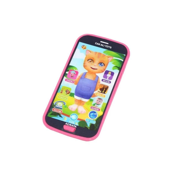Can Ali Toys Eğitici & Öğretici Whirly Kedili Oyuncak Telefon - 4