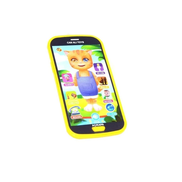 Can Ali Toys Eğitici & Öğretici Whirly Kedili Oyuncak Telefon - 3