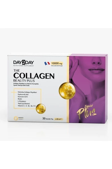 DAY2DAY The Collagen Beauty Plus 30 Tüp x 40 ml 8697595876145