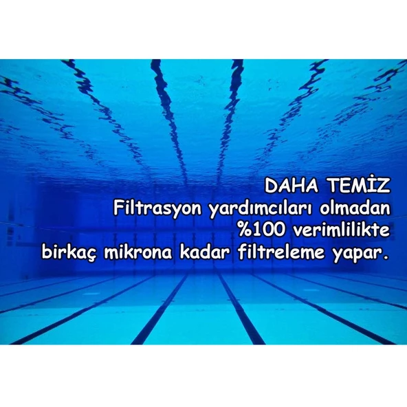 25 Kg Cam Filtre Medyası (1.20-3.20 mm) Havuz Filitre Temizleme Su Arıtma Filtrasyon Filtreleme Kumu - 4