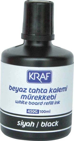 BEYAZ TAHTA KALEMİ MÜREKKEBİ SİYAH 100 ML 450G