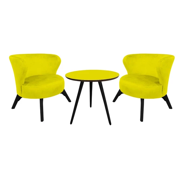ReHome City Fiskos Set, Çay Seti, Berjer Koltuk Takımı - 6