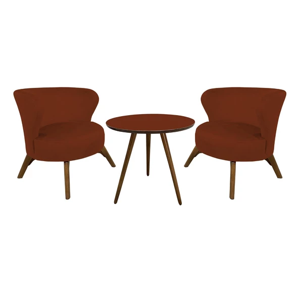 ReHome City Fiskos Set, Çay Seti, Berjer Koltuk Takımı - 5