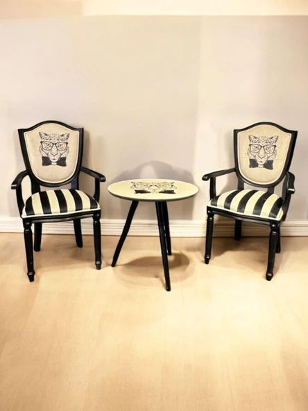 Matmazel Kollu Fiskos Seti | Çay Seti | Rehome - 9