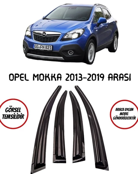 Opel Mokka  Cam Rüzgarlığı 4lü 2013-2019 Arası