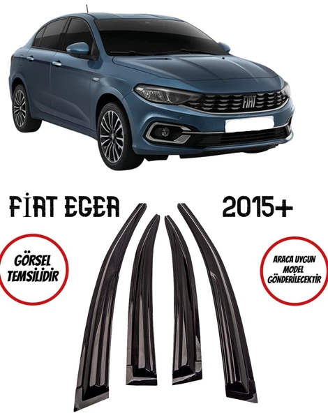 Fiat Egea Cam Rüzgarlığı 4lü 2015-2020