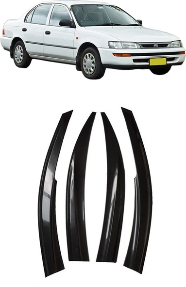 Toyota Corolla Cam Rüzgarlığı 4lü 1992-1998 Arası - 2