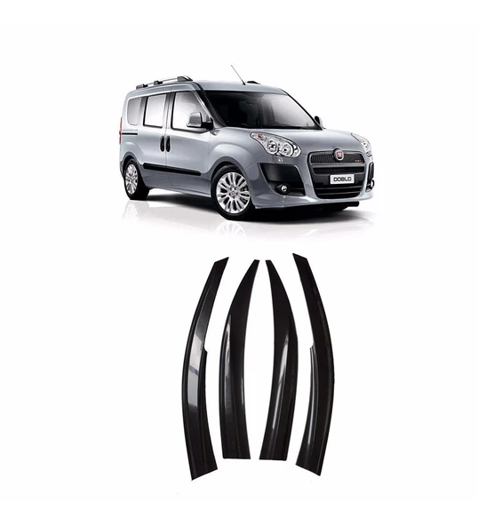 Fiat Doblo 2 Cam Rüzgarlığı 4lü 2010 Ve Üzeri - 4