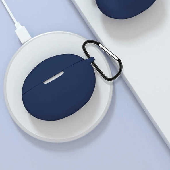 Fuchsia Huawei Freebuds 4i Standart Suya Dayanıklı Silikon Kılıf - 3