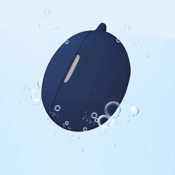 Fuchsia Huawei Freebuds 4i Standart Suya Dayanıklı Silikon Kılıf - 5