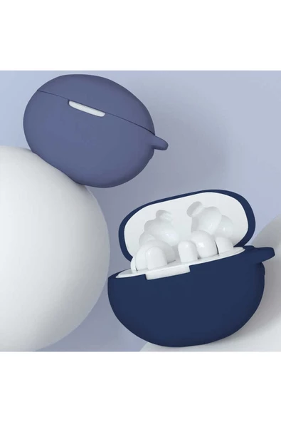 Fuchsia Huawei Freebuds 4i Standart Suya Dayanıklı Silikon Kılıf - 9