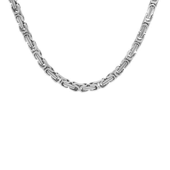 Pigado 317L Çelik Silver Renk 5 mm 60 cm Kral Zinciri Kolye - 4