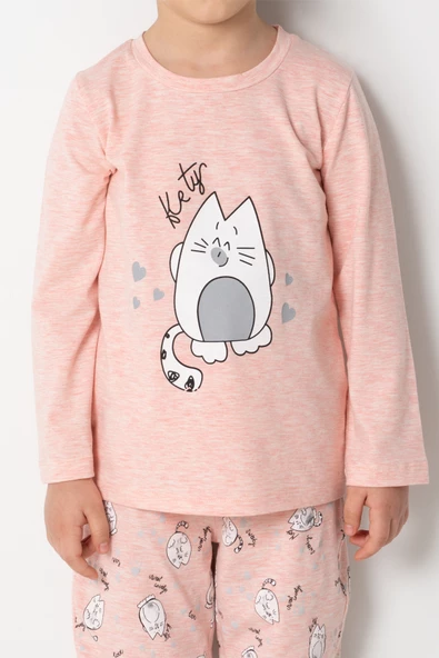 Doremi Kız Çocuk Pijama Takım - Resim 6