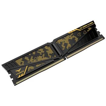 Team T-Force Vulcan TUF Gaming Alliance 8GB (1x8GB) 3600MHz CL18 DDR4 Gaming Ram (TLTYD48G3600HC18J01) - 3