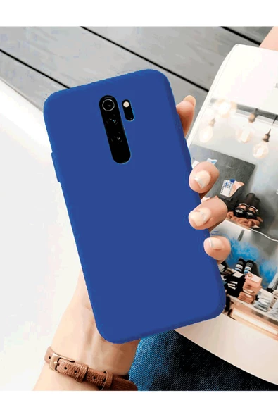 Xiaomi Redmi Note 8 Pro Kılıf Kamera Korumalı Silikon Rubber Arka Kapak