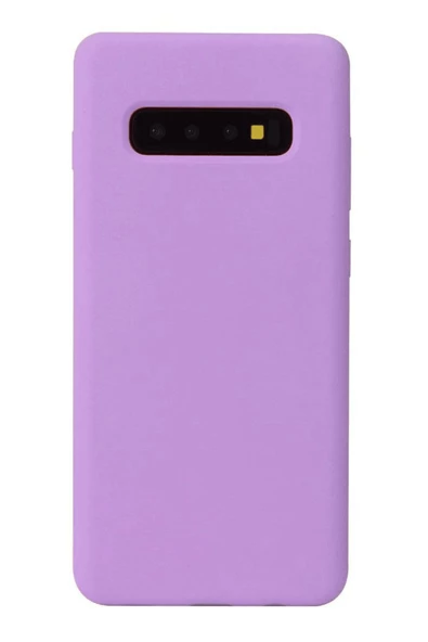 Samsung Galaxy S10 Kılıf Kamera Korumalı Silikon Rubber Arka Kapak - Resim 5