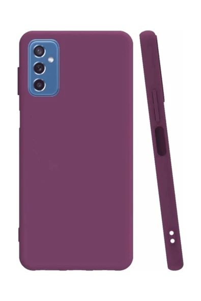 Samsung Galaxy M52 5G Kılıf Kamera Korumalı Silikon Rubber Arka Kapak - Resim 4