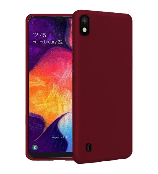 Samsung Galaxy A10 Kılıf Kamera Korumalı Silikon Rubber Arka Kapak - 2