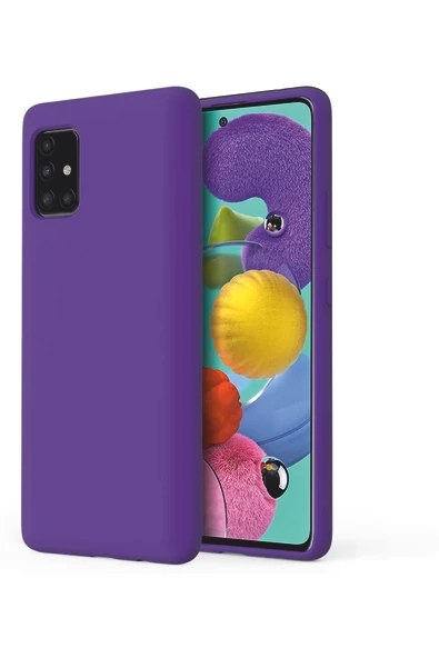 Samsung Galaxy A31 Kılıf Kamera Korumalı Silikon Rubber Arka Kapak - Resim 3