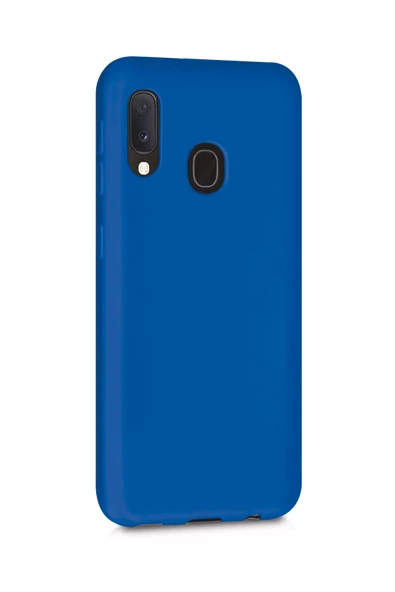 Samsung Galaxy A20 Kılıf Kamera Korumalı Silikon Rubber Arka Kapak - 4