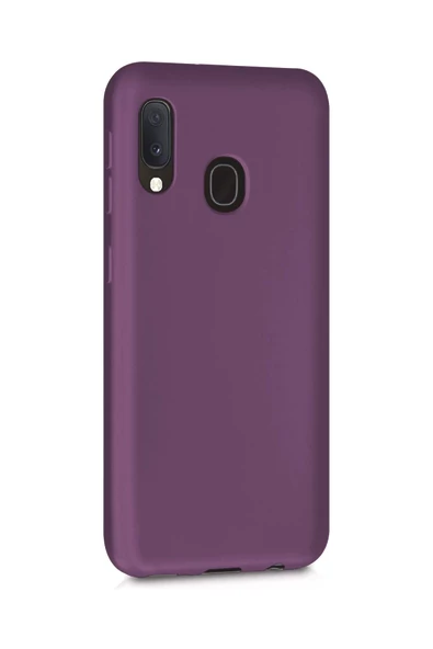 Samsung Galaxy A20 Kılıf Kamera Korumalı Silikon Rubber Arka Kapak - 5