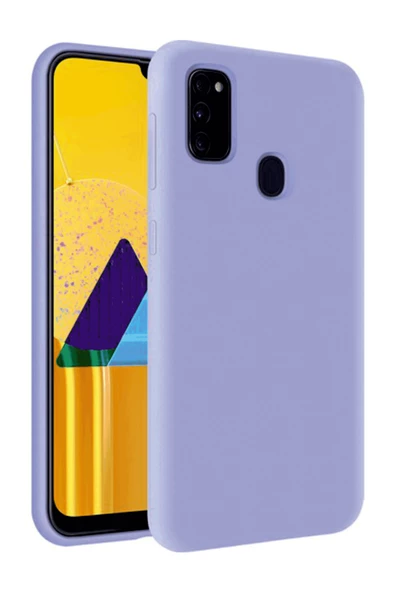 Samsung Galaxy M30s Kılıf Kamera Korumalı Silikon Rubber Arka Kapak