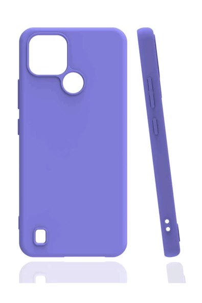 Realme C21Y Kılıf Kamera Korumalı Silikon Rubber Arka Kapak - Resim 3