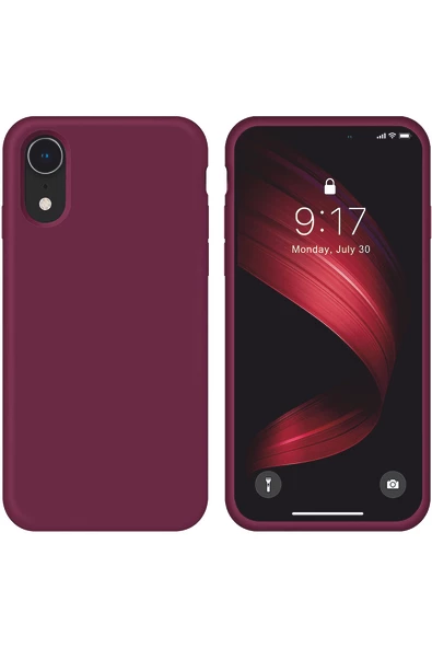 iPhone XR Kılıf Kamera Korumalı Silikon Rubber Arka Kapak - Resim 2