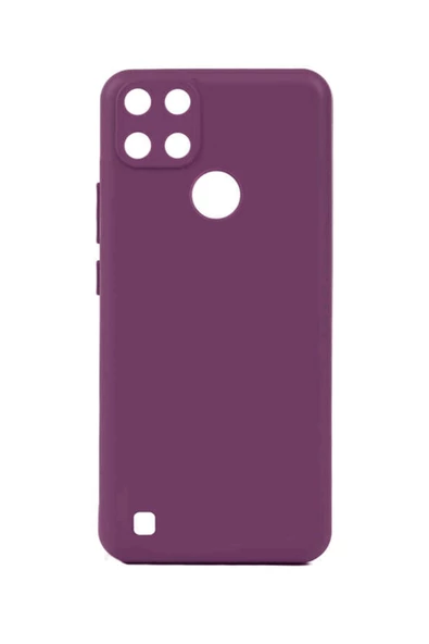 Realme C25Y Kılıf Kamera Korumalı Silikon Rubber Arka Kapak - Resim 5