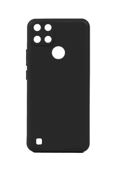 Realme C25Y Kılıf Kamera Korumalı Silikon Rubber Arka Kapak - Resim 6