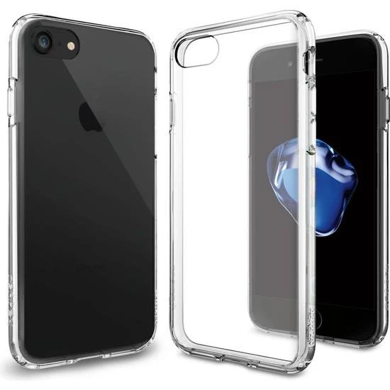 iPhone 7 Kılıf Kamera Korumalı Silikon Rubber Arka Kapak - Resim 6