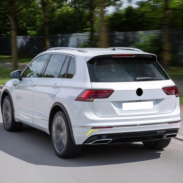 VW Tiguan 2016-2022 Arka Tampon Sol Dış Reflektörü 5NA945103 ürün görseli 1
