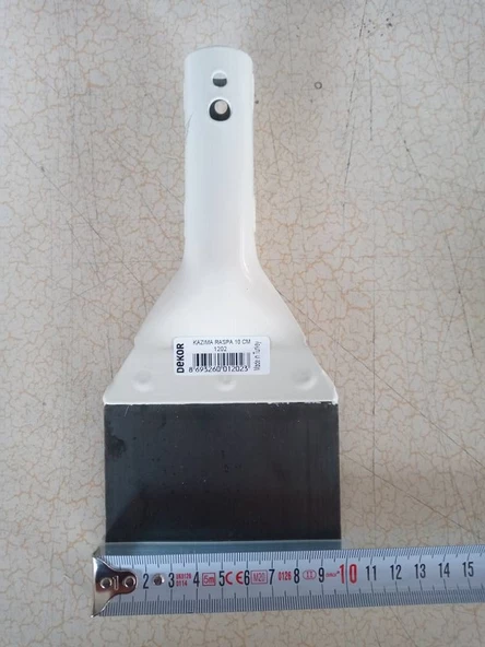 DEKOR KAZIMA ISPATULASI (SPATULA)-10 NO-KOD 1202-(METAL SAPLI)