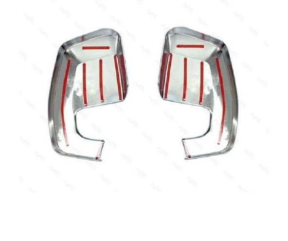 Ford Tourneo Custom Krom Ayna Kapağı 2012 ve üzeri Paslanmaz Çelik - Resim 4