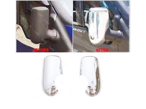 Ford Transit Krom Ayna Kapağı 2 Parça 2003 Üzeri P. Çelik
