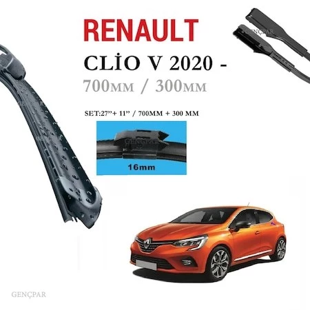 RENAULT CLİO 5 SILECEK TAKIMI (2020 VE SONRASI)
