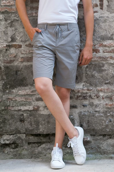 POLİAMİD KUMAŞ REGULAR FİT LİKRALI YAN CEP ERKEK ŞORT