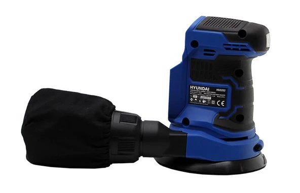 Hyundai HSO202 Akülü Eksantrik Zımpara 20V ( Akü ve Şarj Cihazı Hariç ) - Resim 5