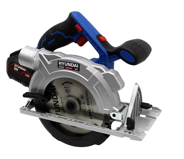Hyundai HCS202 Akülü Daire Testere 20V 4AH Akü ve Şarj Cihazı - Resim 4