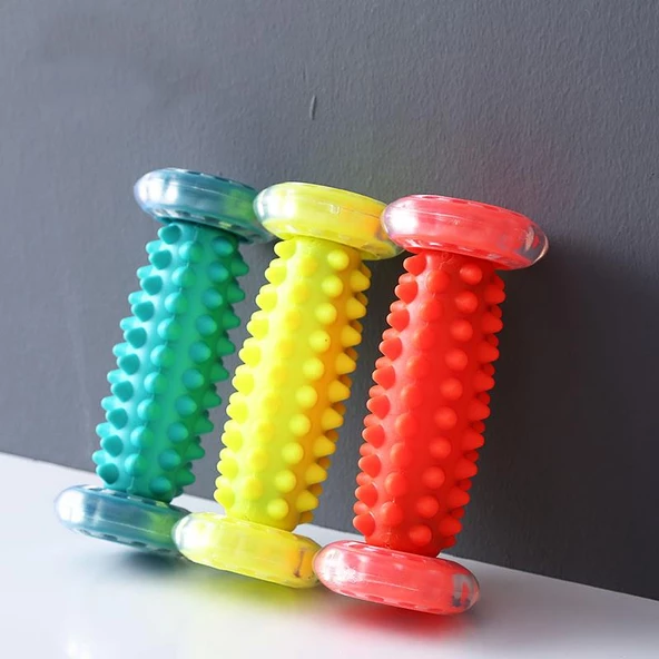 Dikenli Ayak Masaj Roller, Masaj Rulosu 17 Cm - 2