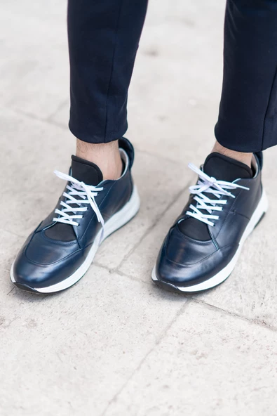 İGS SPOR SNEAKERS DERİ ERKEK AYAKKABI - 4