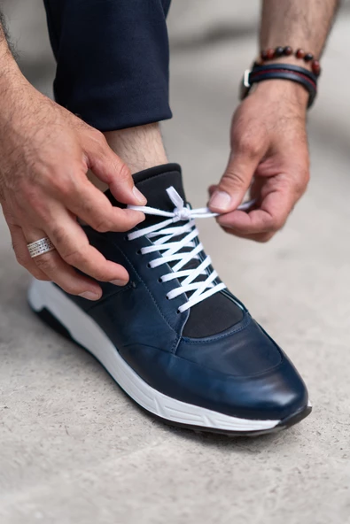 İGS SPOR SNEAKERS DERİ ERKEK AYAKKABI - 7