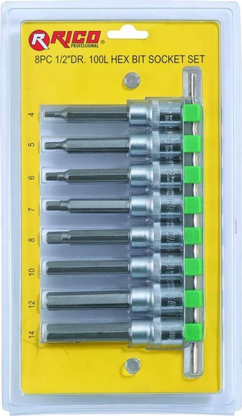 Rico 007-RC1161 Allen Alyan 8 Parça Lokma Seti Takımı - 2