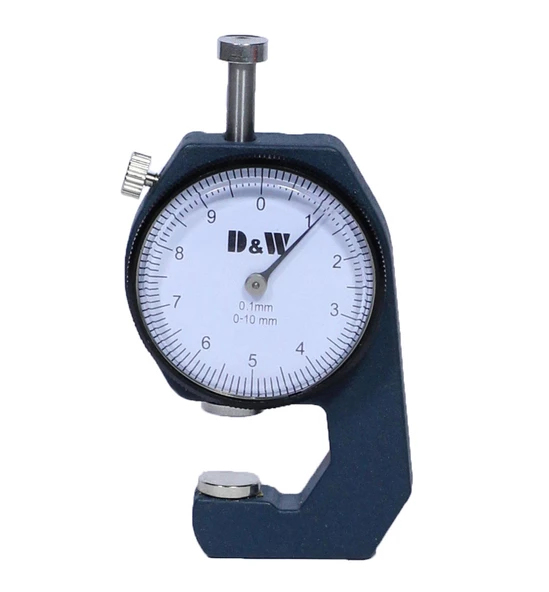 DW Kalınlık Komparatörü Cep Kumpas Saat Tipi 0.1 mm-10 mm 4KKCTS - 7