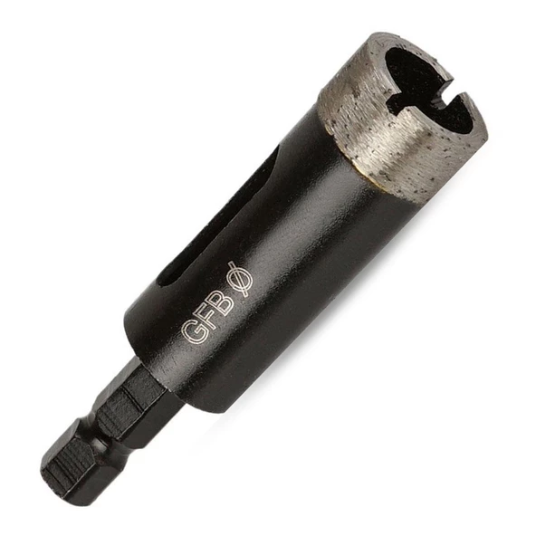 Gfb Hex Matkap Girişli Elmaslı Granit Mermer Delici Panç 20 mm - 2