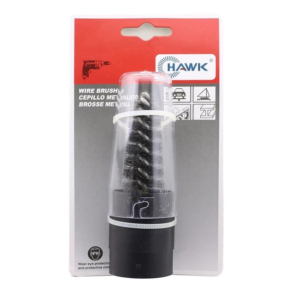 Hawk 15 mm Akü Başı Temizleme Fırçası Oksit Fırçası - 3