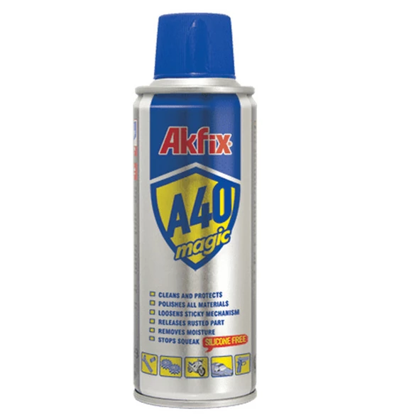 Akfix A40 Pas Önleyici Yağlayıcı Sprey 200 mL - 2