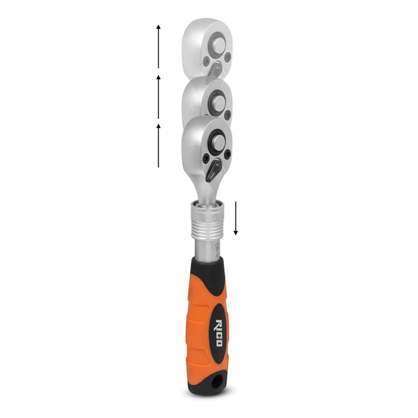 Rico 013-KK1272 1/2 Uzatmalı Cırcır Kolu 72 Diş - 4