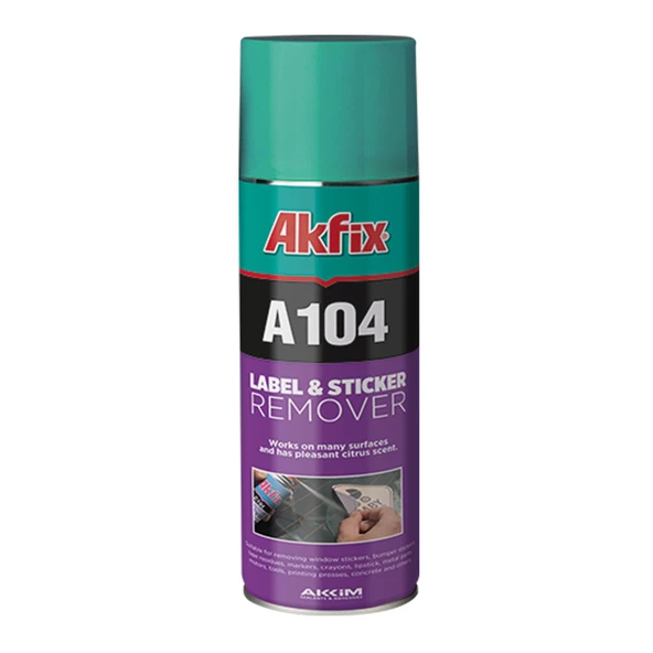 Akfix A104 Etiket Sökücü Mastik Yapışkan Sökücü Sprey 200 ml